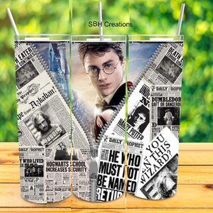 Harry Potter theme tumbler